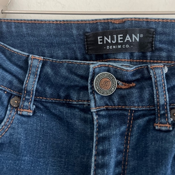 EnJean Distressed Jegging Sz 1 Super Soft & Stretchy - Picture 2 of 3